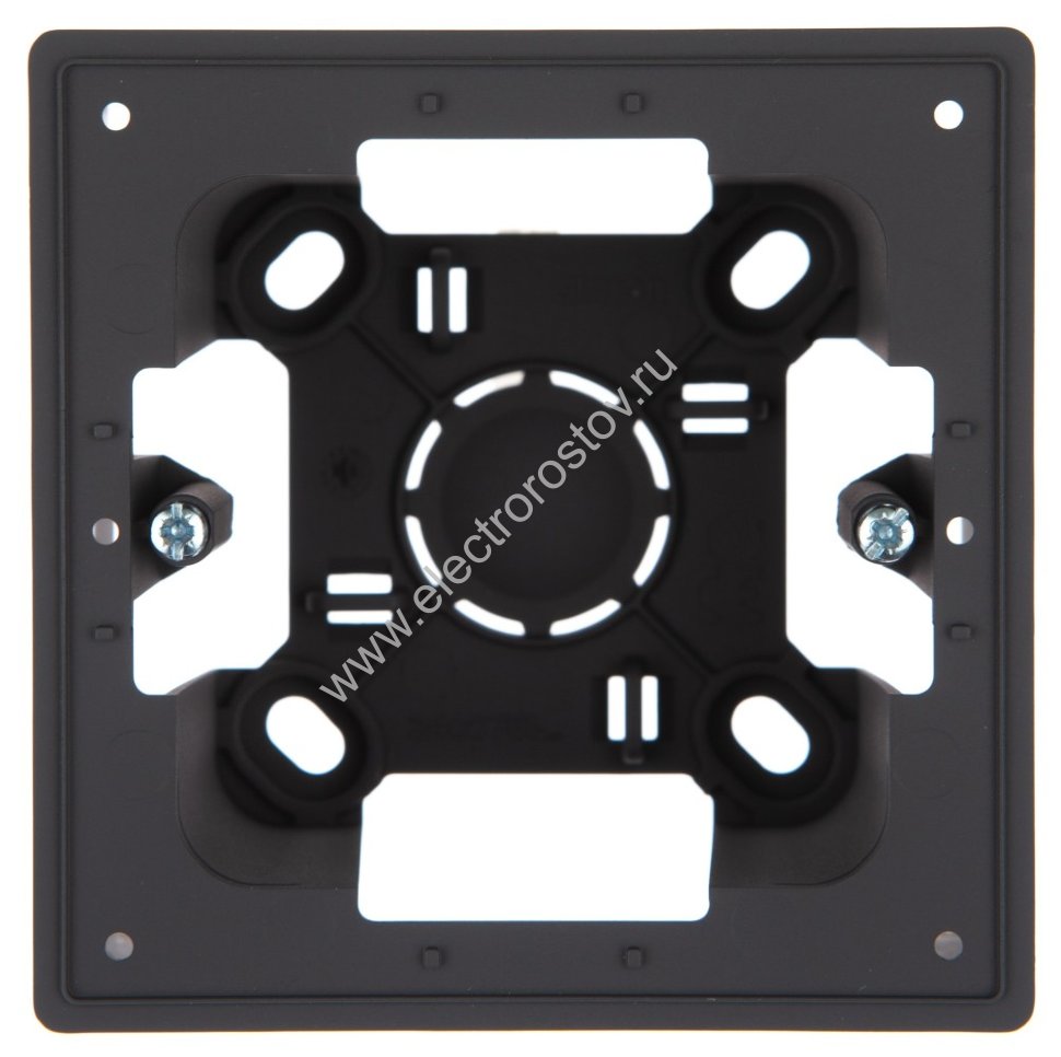 Simon 24 Графит Коробка подъемная на 1 пост для накладного монтажа Simon