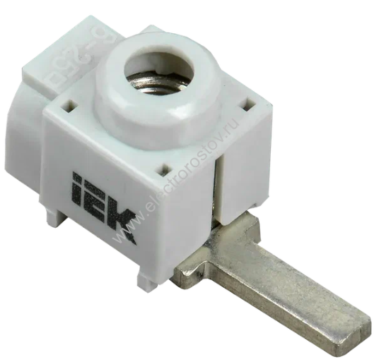 Клемма питания гребенки (прямой ввод) КВМ 4-25мм IEK