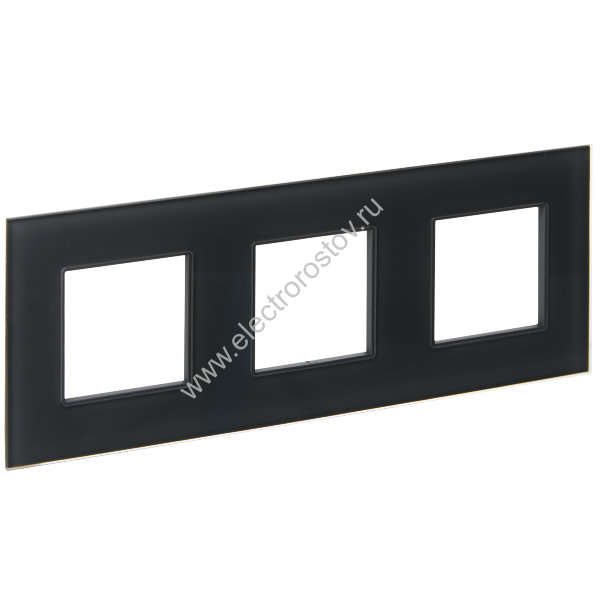 IEK SKANDY Стекло Графит Рамка 3-ая SK-F23G