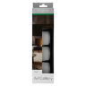 Systeme Electric ArtGallery Pure Органическое стекло Черный Рамка 4-ая