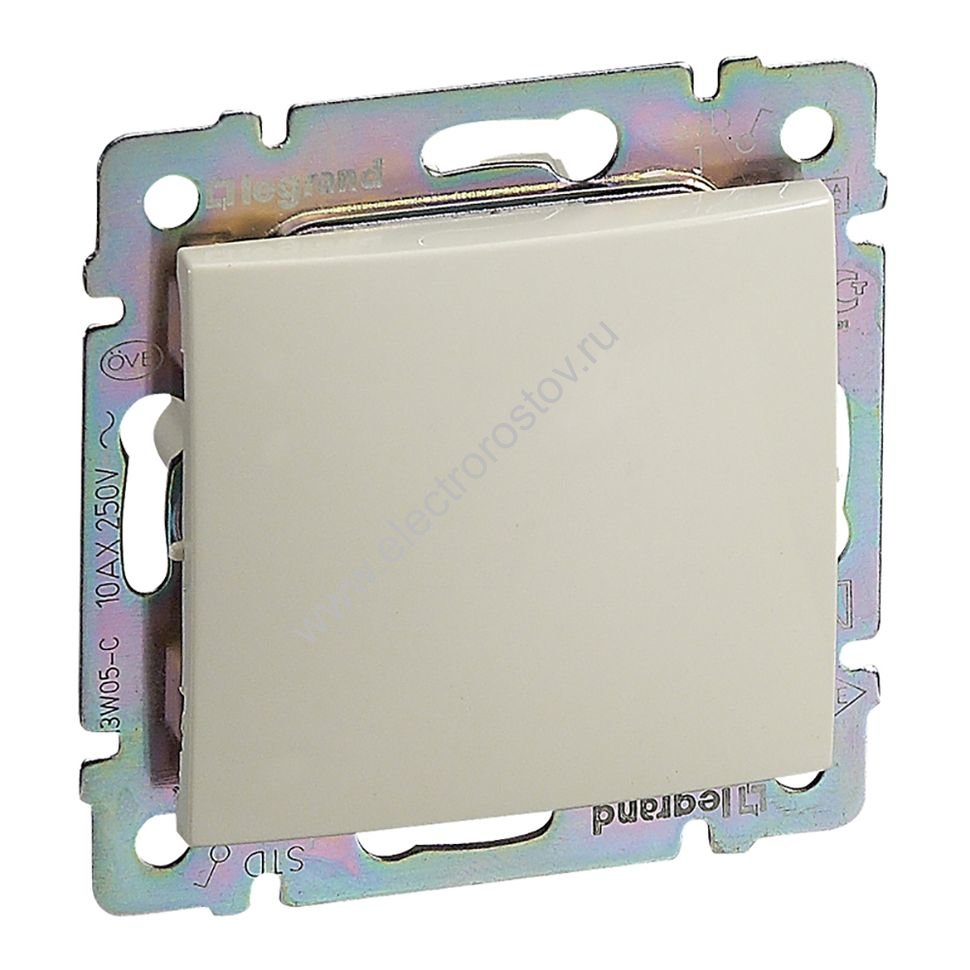 Valena Слоновая кость Переключатель перекрестный 1-клавишный Legrand