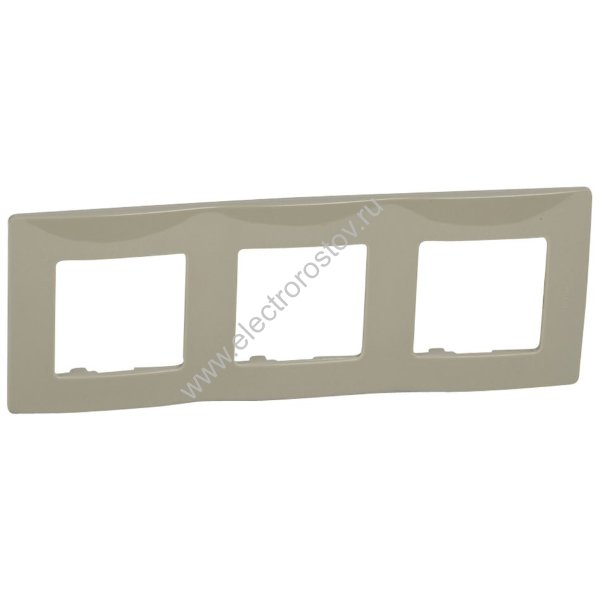 Etika Светлая галька Рамка 3-я Legrand