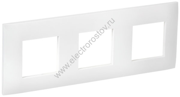 IEK SKANDY Арктический белый Рамка 3-ая SK-F03W