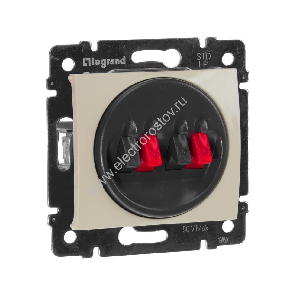 Valena Слоновая кость Аудиорозетка 2-ая Legrand