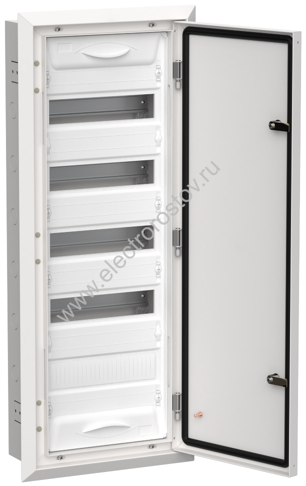 TITAN 5 Корпус мет. ЩРв-60 (1х60) 880х365х130 IP31 бел IEK