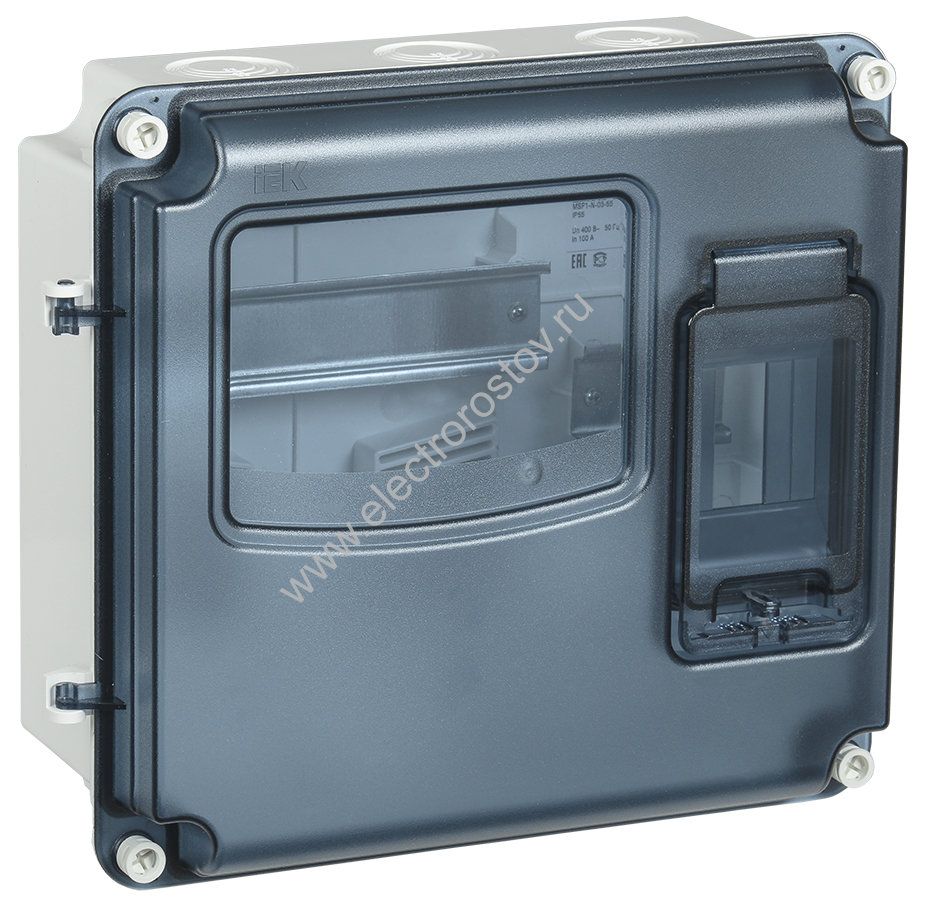 KREPTA Корпус пластиковый ЩУРн-П 1/3 IP66 PC LIGHT IEK