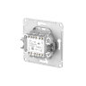 AtlasDesign Аквамарин Переключатель 2-клавишный c быстрозажим. клеммами Schneider Electric