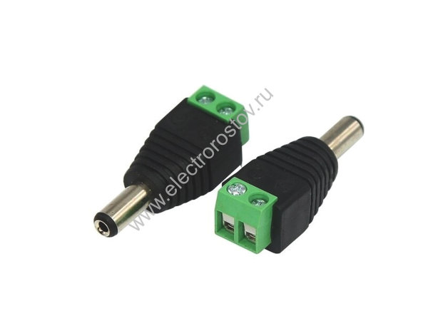 Разъем (папа) питания, клеммная колодка под винт SarmaTT