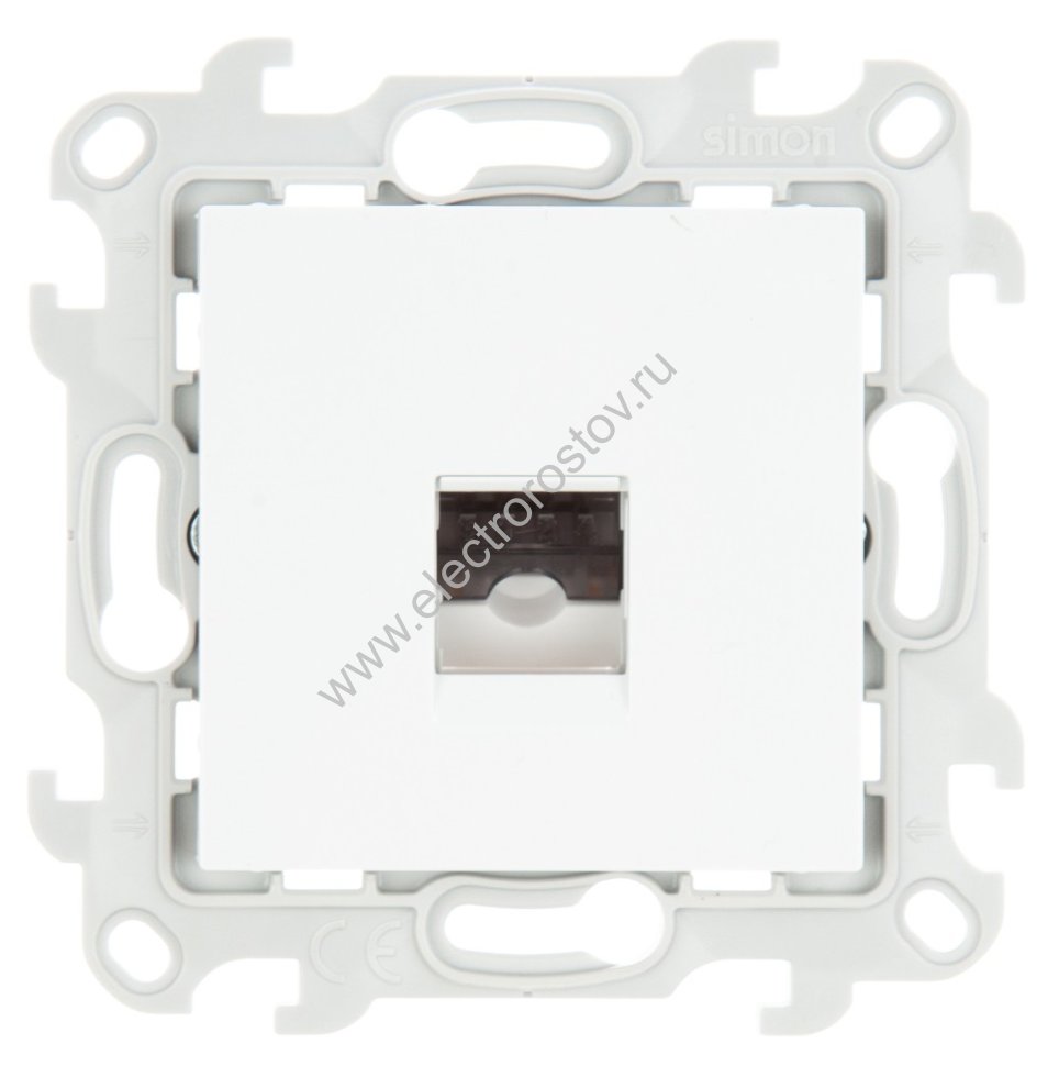 Simon 24 Белый Розетка телефонная RJ11 Simon