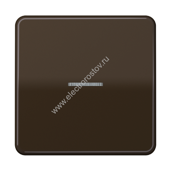 CD 500 Коричневый Клавиша 1-ая с подсветкой JUNG