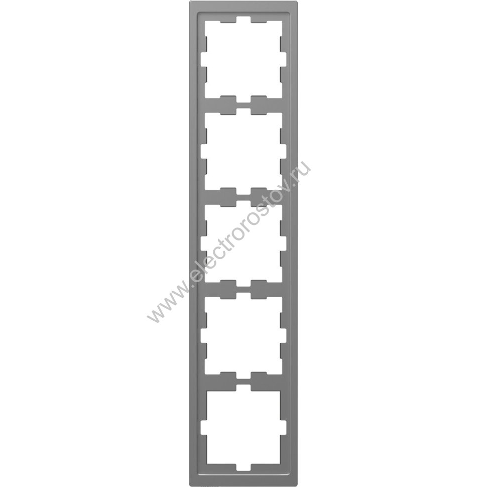 Schneider Electric Merten D-Life Нержавеющая Сталь Рамка 5-ая