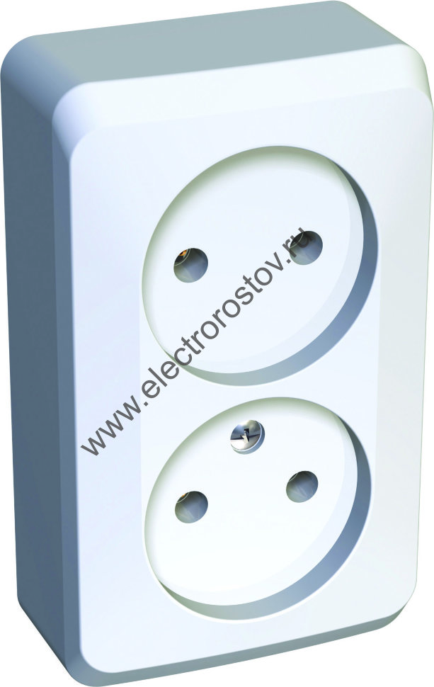 Этюд Белый Розетка 2-ая б/з Schneider Electric