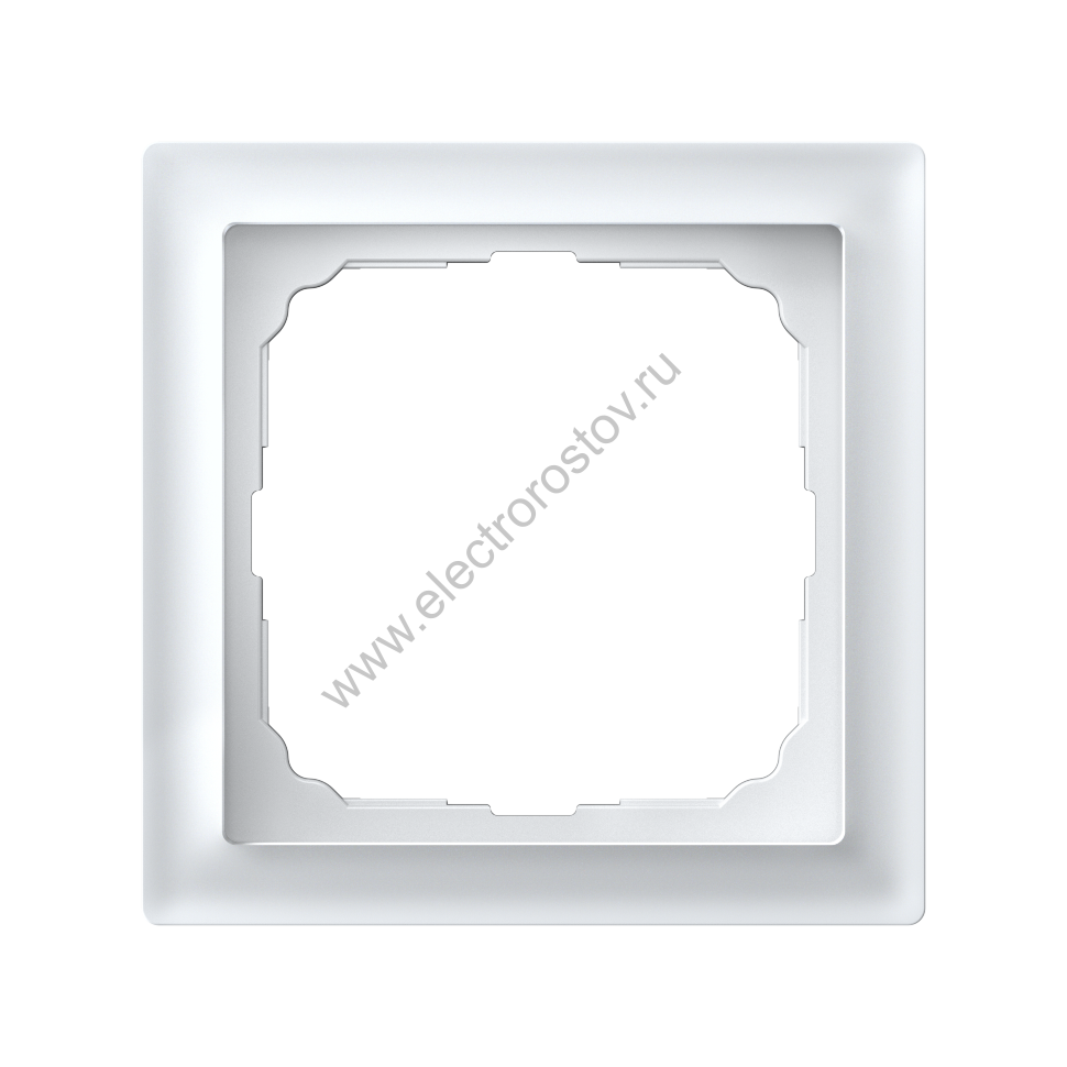 Systeme Electric ArtGallery Pure Матовое органическое стекло Белый Рамка 1-ая