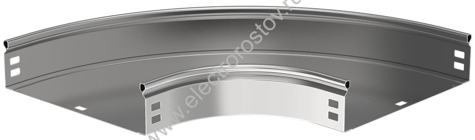 IEK ESCA Поворот плавный 90град тип Г01 ESCA 80х200мм