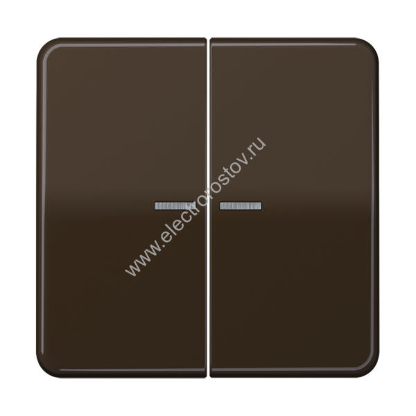 CD 500 Коричневый Клавиша 2-ая с подсветкой JUNG