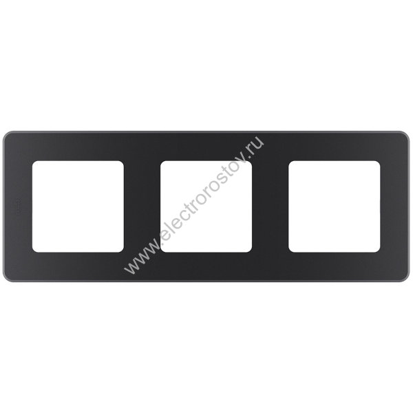 INSPIRIA Антрацит Рамка 3-ая Legrand