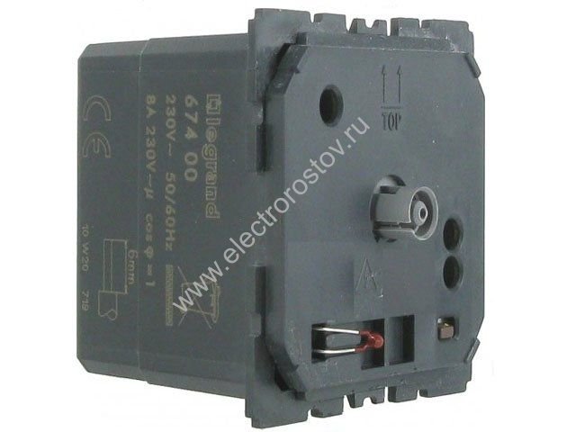 Celiane Мех терморегулятора теплого пола, с датчиком Legrand