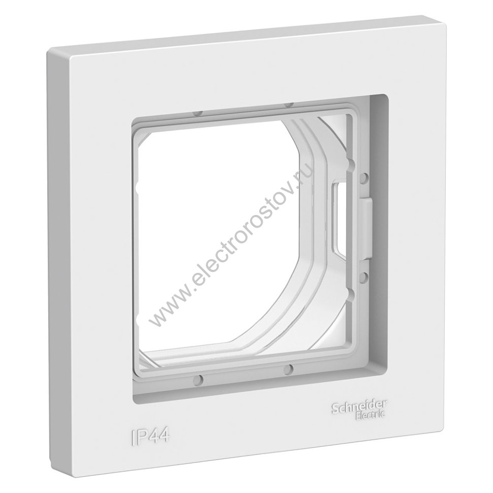 AtlasDesign Aqua Бел Рамка 1-ая IP44 Schneider Electric