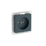 AtlasDesign Изумруд Розетка 1-ая б/з со шторками с быстрозажим. клеммами Schneider Electric