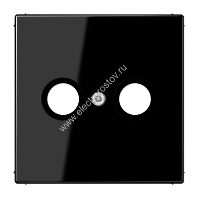 LS 990 Черный глянцевый Накладка TV-FM JUNG