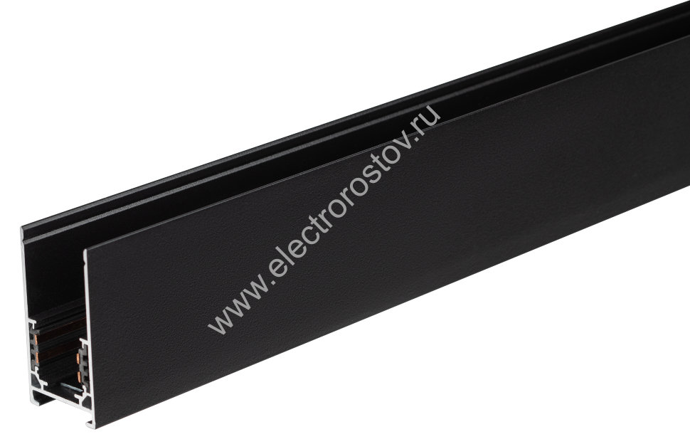 ЭРА Магнитный трековый шинопровод TRM-S20-100-B накладной 1м 48V черный