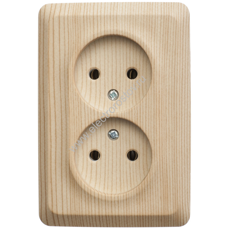 Этюд Сосна Розетка 2-ая угловая б/з Schneider Electric