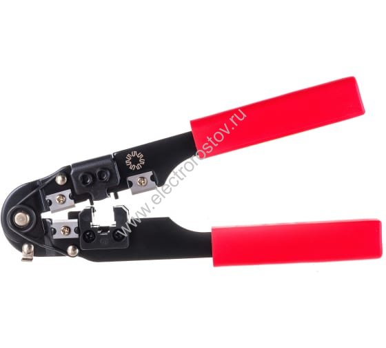 Клещи для обжима коннекторов и зачистки витой пары RJ-45