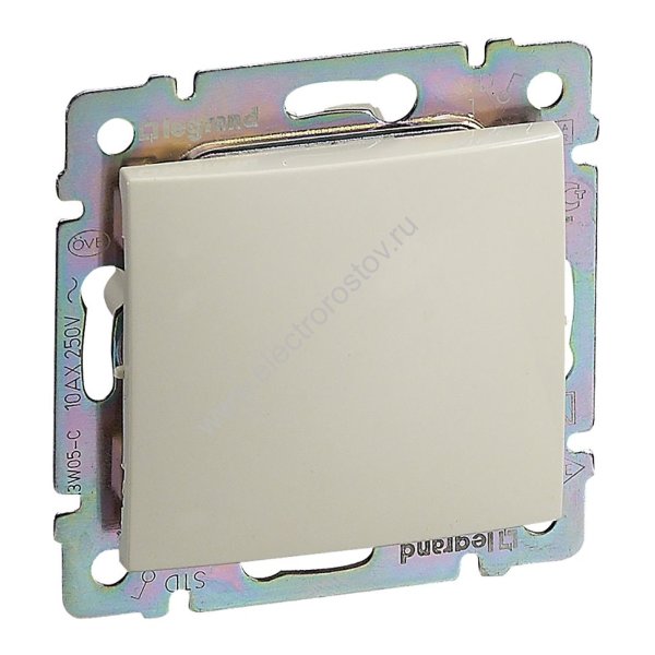 Valena Слоновая кость Выключатель 1-клавишный IP44 (со стандартной рамкой) Legrand