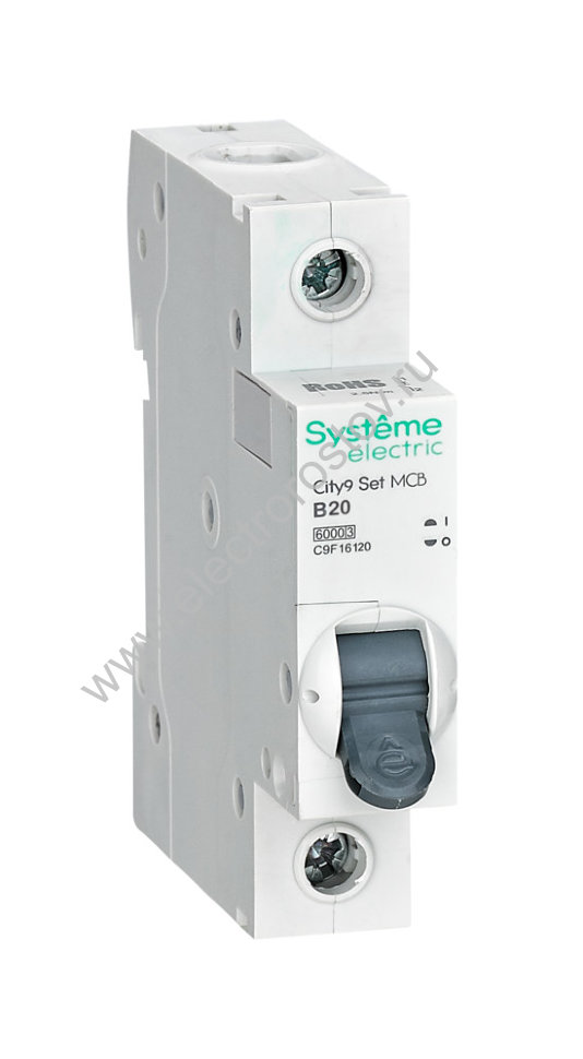 City9 Автоматический выключатель 6кА 1P B20 Systeme Electric