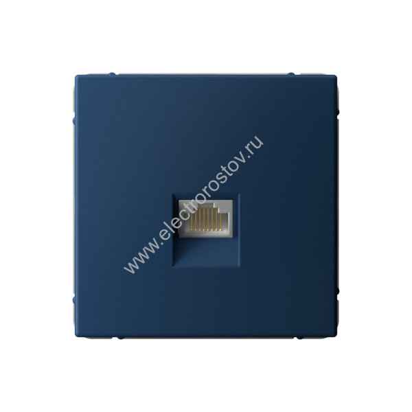 Systeme Electric ArtGallery Аквамарин Розетка компьютерная RJ45, кат. 6A, механизм