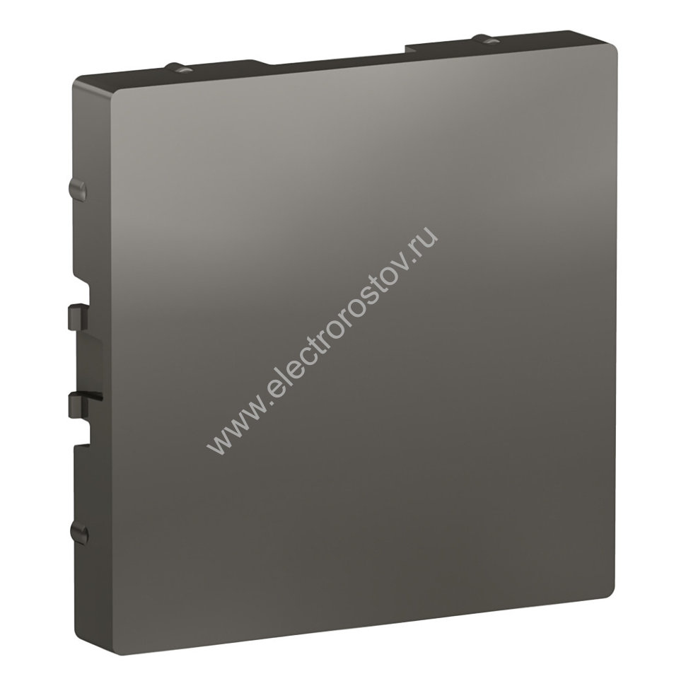 AtlasDesign Сталь Заглушка без суппорта для многопостовых рамок Schneider Electric