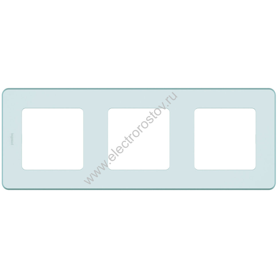 INSPIRIA Мятный Рамка 3-ая Legrand