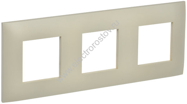 IEK SKANDY Бежевый Рамка 3-ая SK-F01B