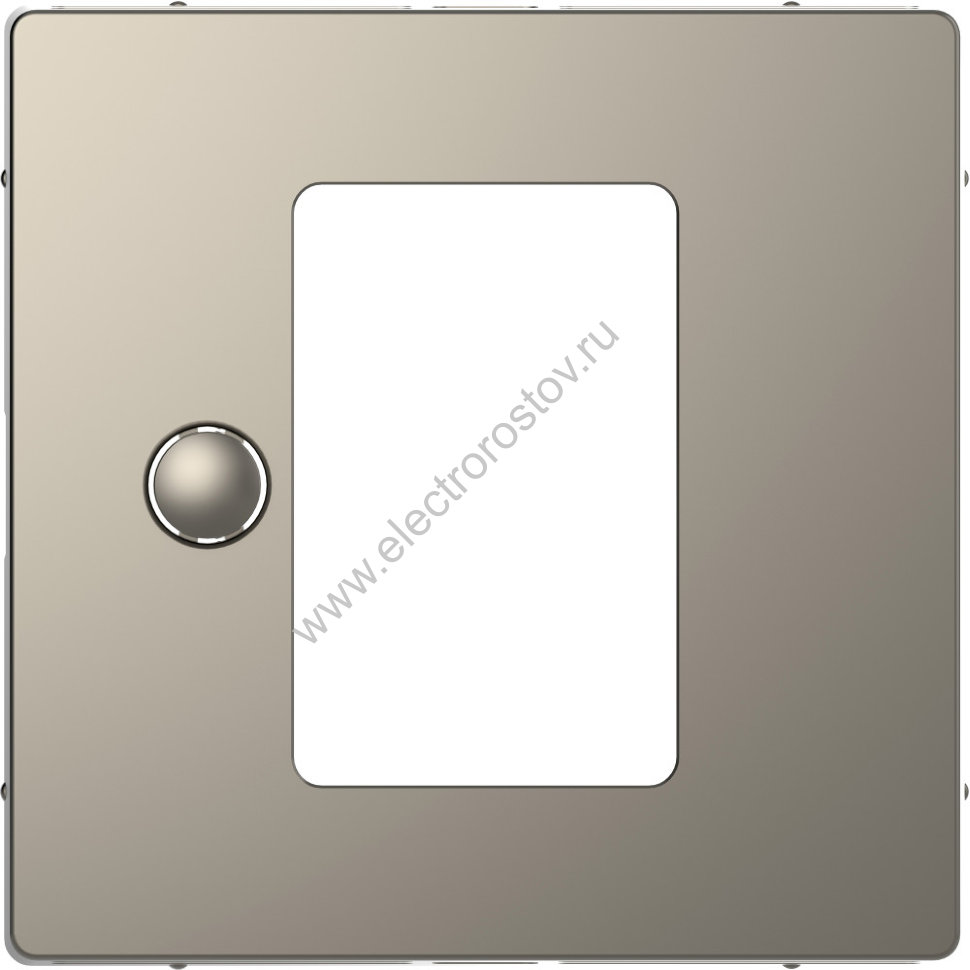 Schneider Electric Merten D-Life Никель Накладка центральная для сенсорного термостата