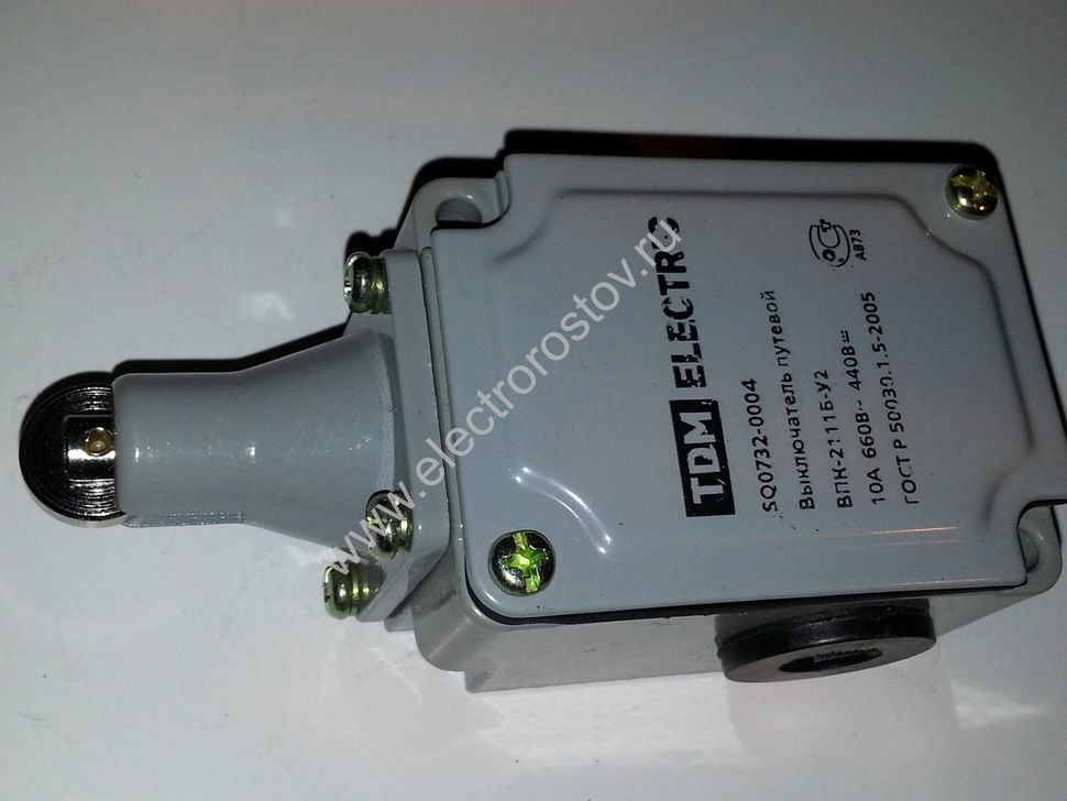 Выключатель путевой контактный ВПК-2111Б-У2 10А 660В IP67 TDM