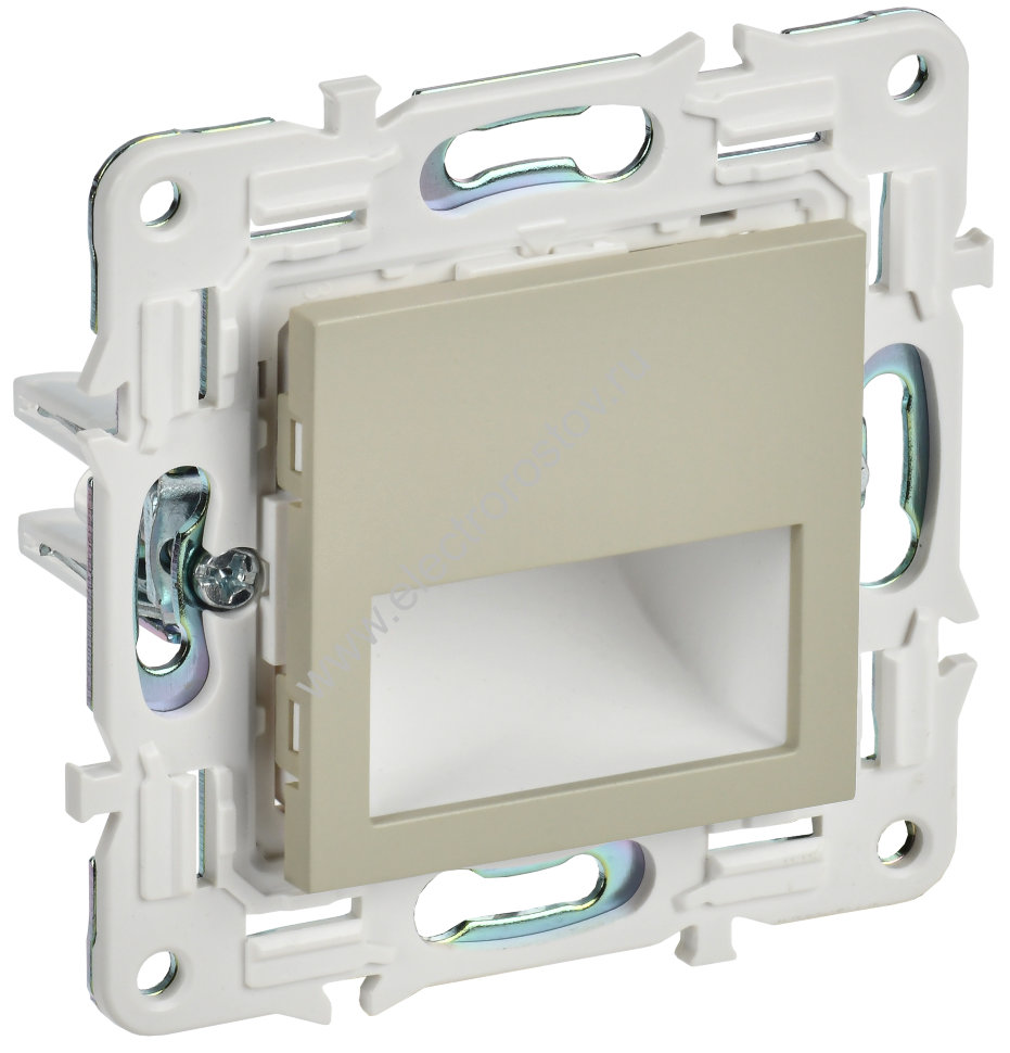 IEK SKANDY Бежевый Подсветка LED встраиваемая SK-L01B