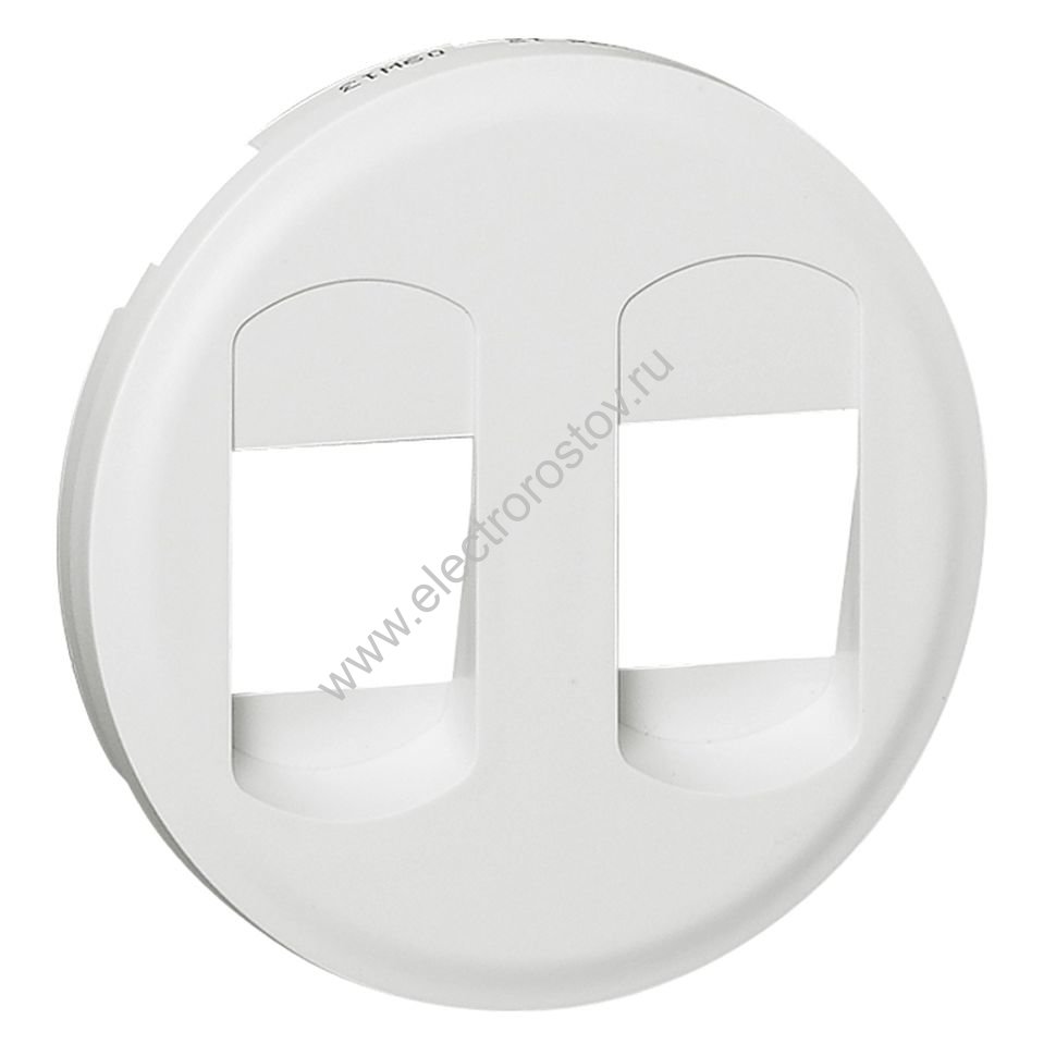 Celiane Бел Накладка 2-ой аудиорозетки (2 мех 67311) Legrand