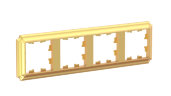 Systeme Electric AtlasDesign Antique Золото Рамка 4-ая, универсальная