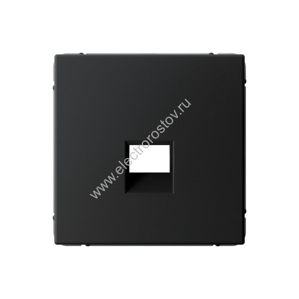 Systeme Electric ArtGallery Карбон Накладка для информационных функций типа Keystone