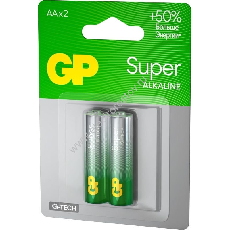 Батарейки AA (бл. 2шт) GP