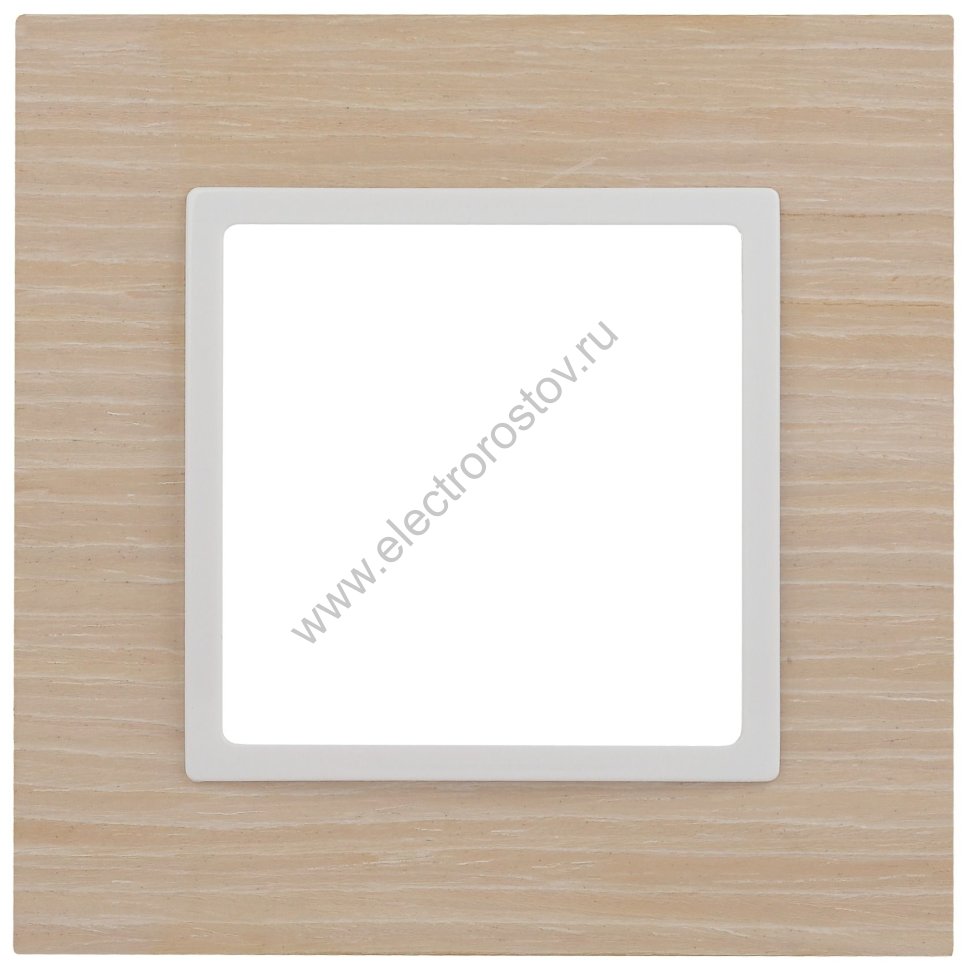 Elegance Белен.дуб/белый Дерево Рамка 1-ая ЭРА