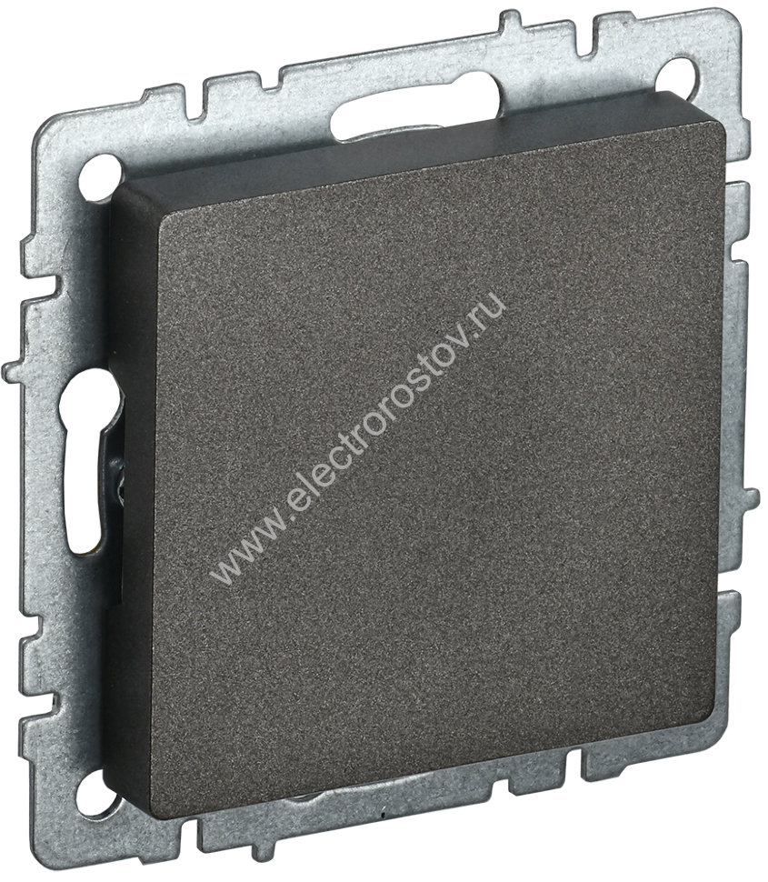 IEK BRITE BASE Темн.бронза Заглушка c суппортом МЗ10-БрТБ