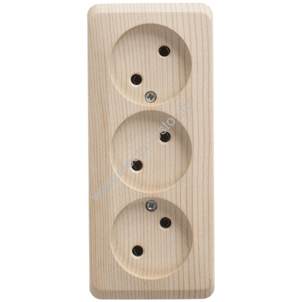 Этюд Сосна Розетка 3-ая б/з Schneider Electric