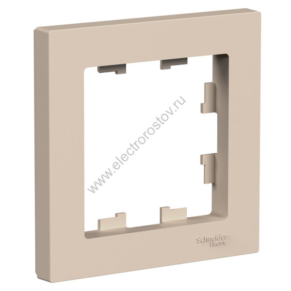 AtlasDesign Песочный Рамка 1-ая Schneider Electric