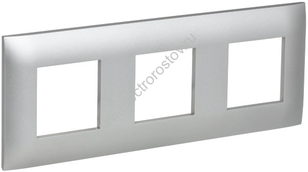 IEK SKANDY Серебряный Рамка 3-ая SK-F03S