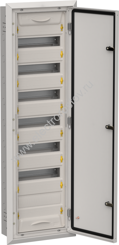 TITAN 5 Корпус мет. ЩРв-84 (1х84) 1130х365х130 IP31 сер IEK