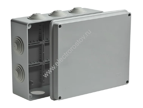 Распред. коробка открытой установки 240х195х90 IP55 RUVinil