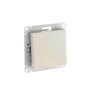 AtlasDesign Жемчуг Переключатель 1-клавишный c быстрозажим. клеммами Schneider Electric