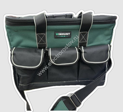 Сумка зеленая квадратная