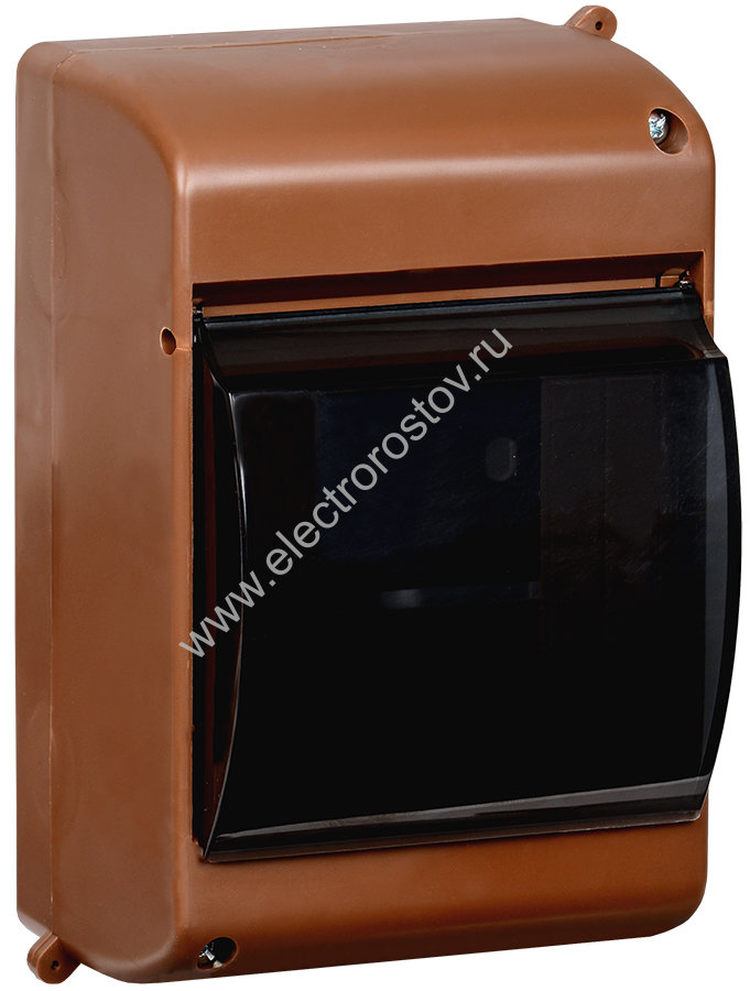 KREPTA 3 Корпус пластиковый КМПн 2/4 IP30 дуб откр.монтаж IEK